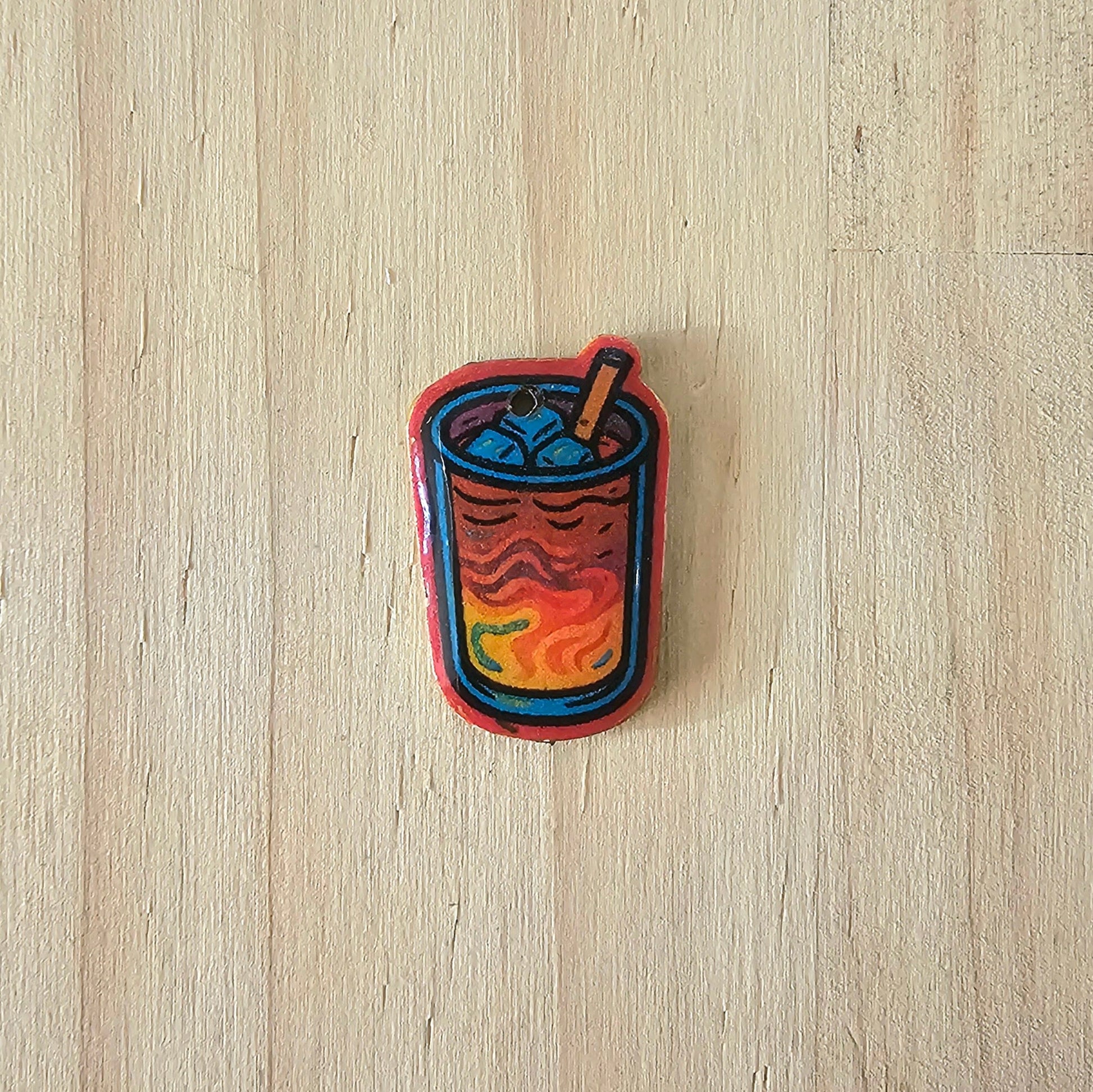 "Coffee" collar charm - Lil Stinker Co.