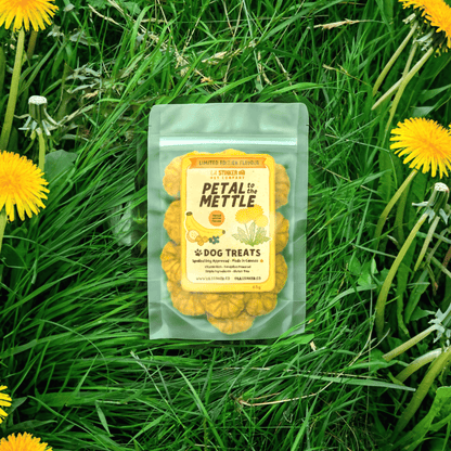 Petal to the Mettle Dog Treats promotional photo - Lil Stinker Co.